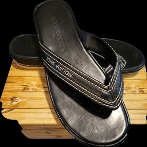 Authentic Louis Vuitton Flip Flops